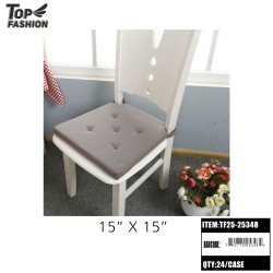CHAIR CUSHION GREY COLOR 15X15 6PC/4BG/24PC/CS