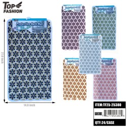 ANTI-SLIP BATHROOM MAT 14" x 27" 6 COLORS 24PC/CS