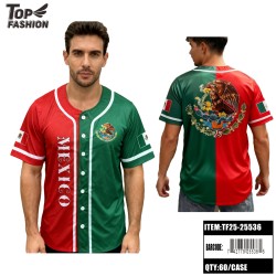 MEXICO BASEBALL JERSEY 12PC/6BAG/60PC/CS
