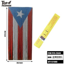 PUERTO RICO DECORATIVE BEADED DOOR CURTAIN 12PC/CS