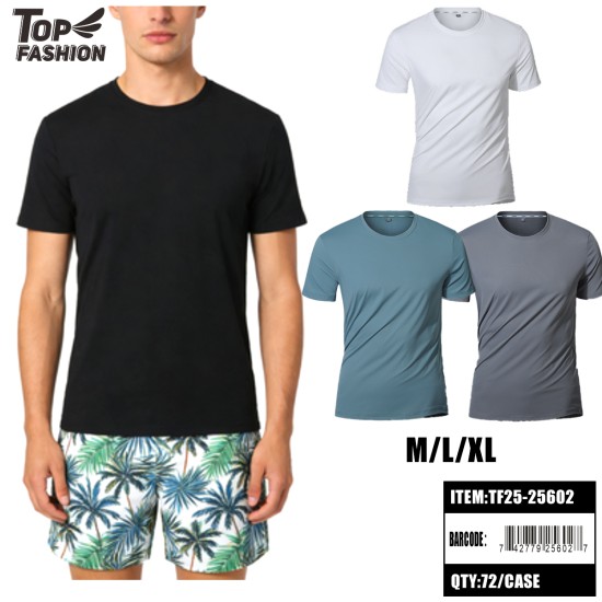 MEN 4 COLOR QUICK DRY SHORT SLEEVE T-SHIRT 12PC/6BG/72PC/CS