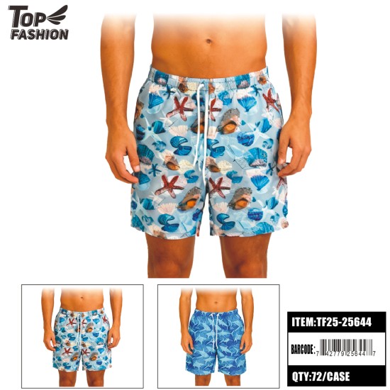 MIXED 2 STYLES MARINE LIFE BEACH SHORTS (S-XXL) 72PC/CS