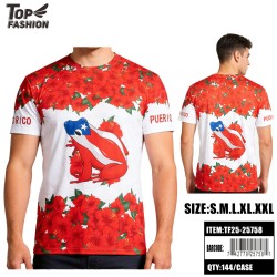 SPORTS T-SHIRT PUERTO RICO FROG 144PC/CS