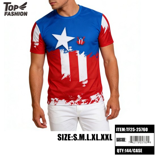 SPORTS T-SHIRT PUERTO RICO FROG 144PC/CS
