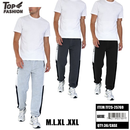 MENS SPORT CASUAL PANTS 3COLORS 6PC/6BG/36PC/C