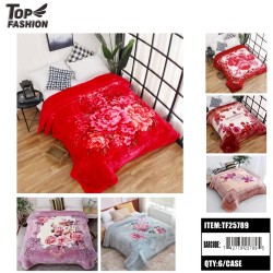 4.5KG KING SIZE 2PLY MICROFIBER CLOUD BLANKET 6PC/CS