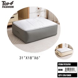 2CLR LOW PROFILE FOLDABLE STORAGE ORGANIZER12PC/10BG/120PC/CS