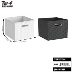 FOLDABLE 2COLORS STORAGE BOX 6PC/8BG/48PC/CS