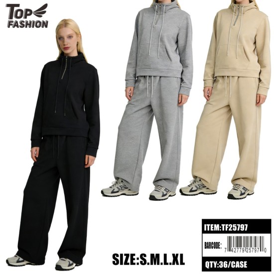 WOMENS 2PIECE TRACKSUIT SET 6PC/6BG/36PC/CS