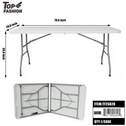 6FT FOLDING TABLE 1PC/CS