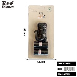 PET WASTE BAG DISPENSER WITH 3 ROLLS 10DZ/CS