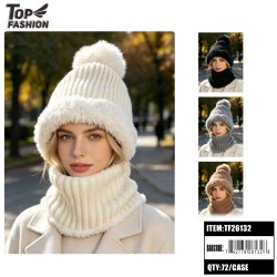 3CLR WOMENS HAT & NECK WARMER SET 6DZ/CS