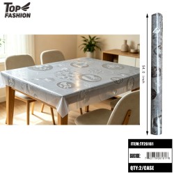 54 WIDE FLORAL PRINT TABLECLOTH ROLL 22Y/2ROLL/44Y/CS