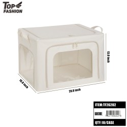 TWILL POLYESTER-COTTON STORAGE BOX 20PC/CS