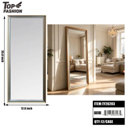 FULL-LENGTH MIRROR 2COLOR 12X35 12PC/CS