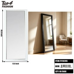 SLIM-FRAME FULL-LENGTH MIRROR 2COLORS 12X45 10PC/CS