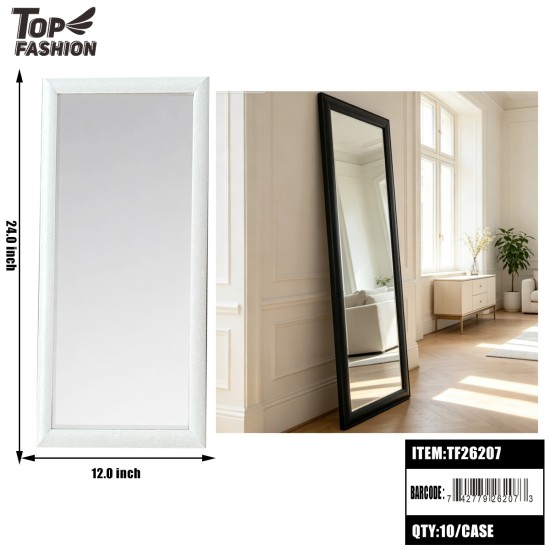 SLIM-FRAME BATHROOM MIRROR 2COLOR 12X24 12PC/CS