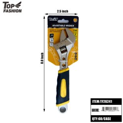ADJUSTABLE WRENCH 8INCH 5DZ/CS