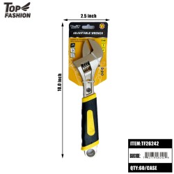 ADJUSTABLE WRENCH 10-INCH 5DZ/CS