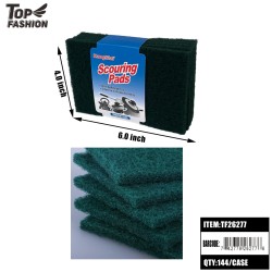 5PCS HEAVY DUTY SCOURING PADS SET (12PK)12BG/CS