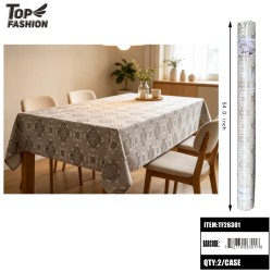 GEOMETRIC PATTERN TABLECLOTH 22Y/2ROLL/44Y/CS