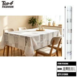 IVORY LACE FLORAL TABLECLOTH 22Y/2ROLL/44Y/CS