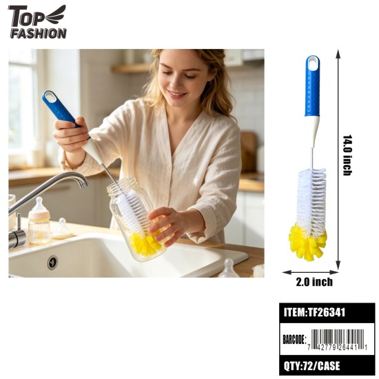 KLEANER SPONGE-TIP BOTTLE CLEANING BRUSH 6DZ/CS