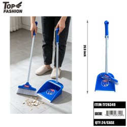 BROOM & DUSTPAN SET 24PC/CS