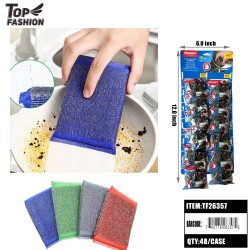 STEEL MESH SCRUB PADS (12PC) 48PK/CS