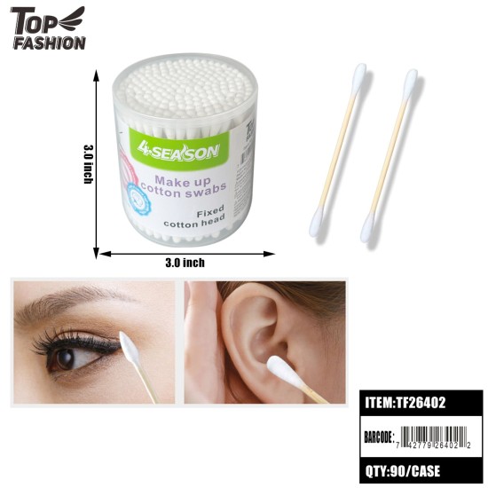 PAPER STEM COTTON SWABS 200CT (9BX)BG 10BG/CS
