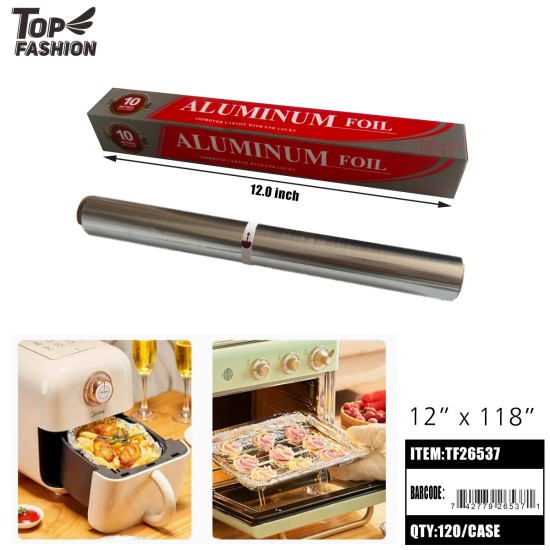 HEAVY DUTY ALUMINUM FOIL 12X118 10DZ/CS