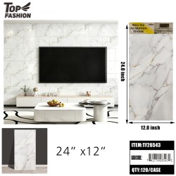 WALL TILE STICKER IVORY MARBLE SELF-ADHESIVE 10DZ/CS