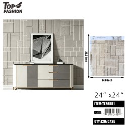 WALL STICKER 3D STONE TEXTURE SELF-ADHESIVE 10DZ/CS