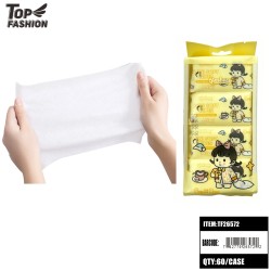 MINI SOFT WET WIPES 5X6  (8*8PK) 60BG/CS