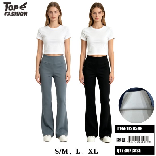 WOMENS FLARE PANTS 2-COLOR 6PC/6BG/36PC/CS