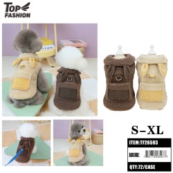 PET FLEECE VEST S-XL 2COLORS 6DZ/CS