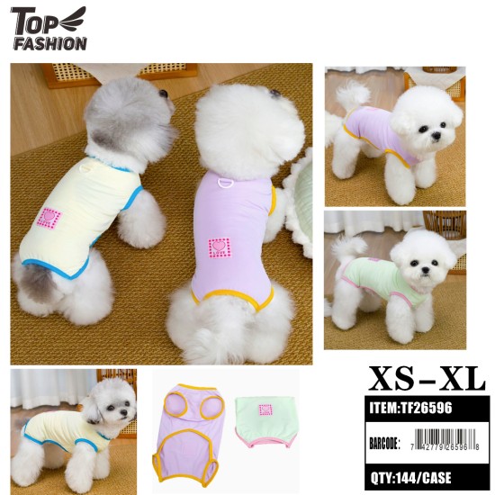 PET SLEEVELESS JUMPSUIT S-XL 12DZ/CS